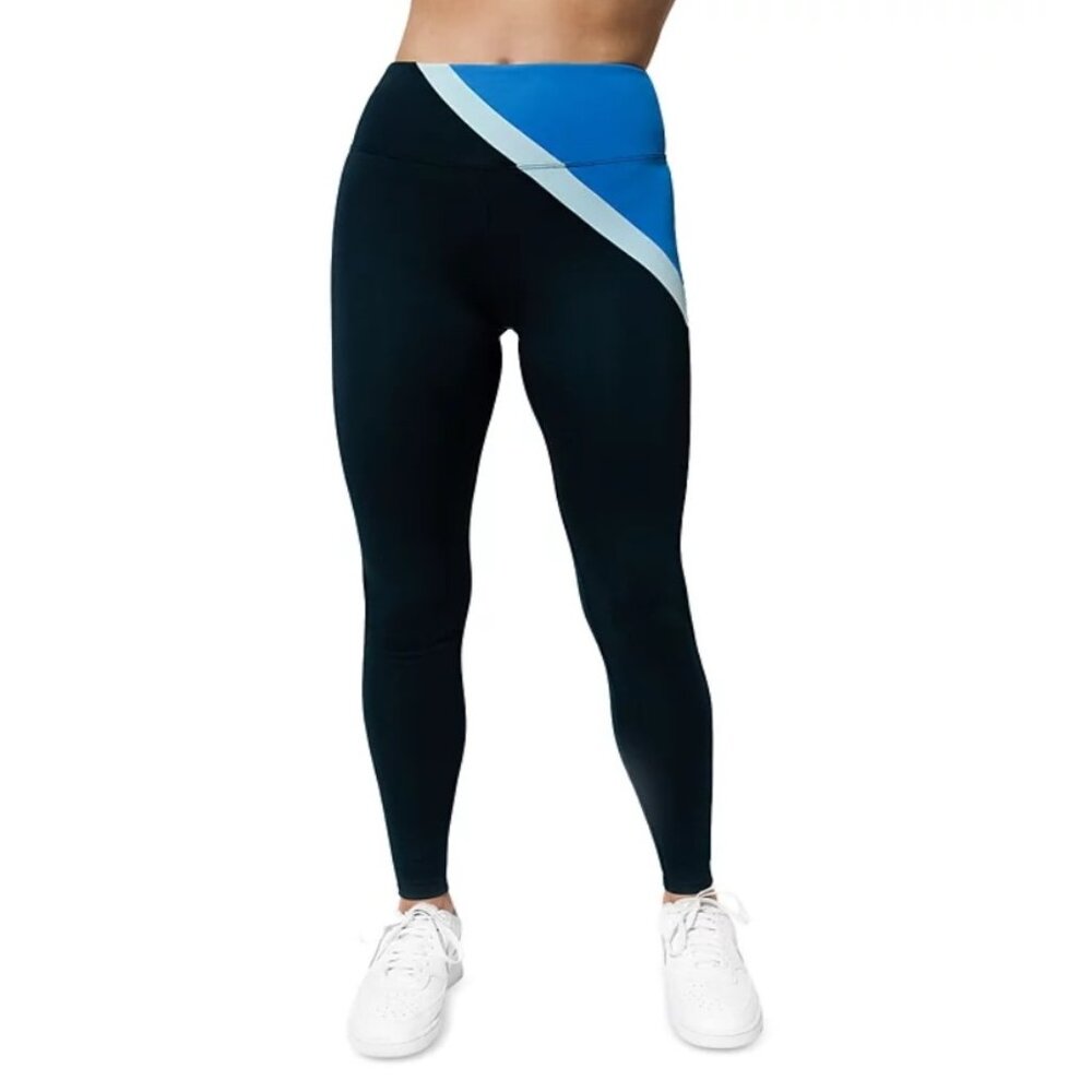 EleVen by Venus Williams Courtside Leggings Women's Size S Midnight Sky Athletic